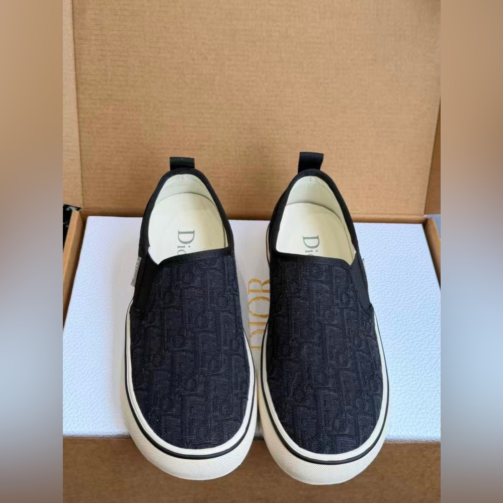 Dior Monogram Canvas Sneakers